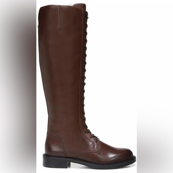 Nance Terazzo Brown Burnished Leather Lace Up Knee
High Riding Boot - Picture 3 of 3